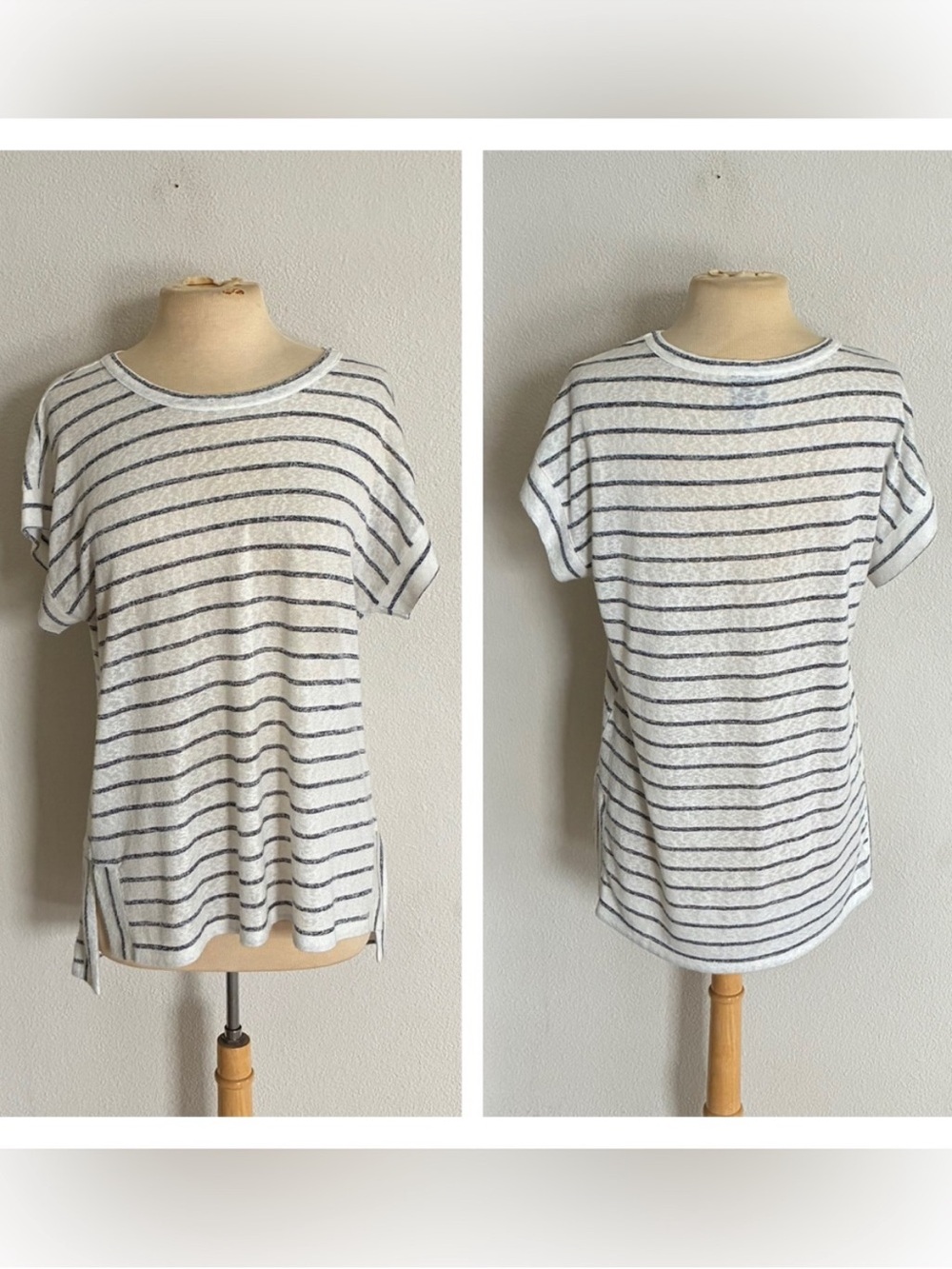 Bobeau striped shirt